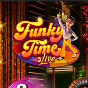 Funky Time Live game show at Cricbaba Casino