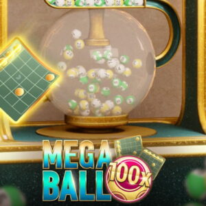 Mega Ball live game at Cricbaba Casino